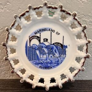 Decorative Plate - Blue and White